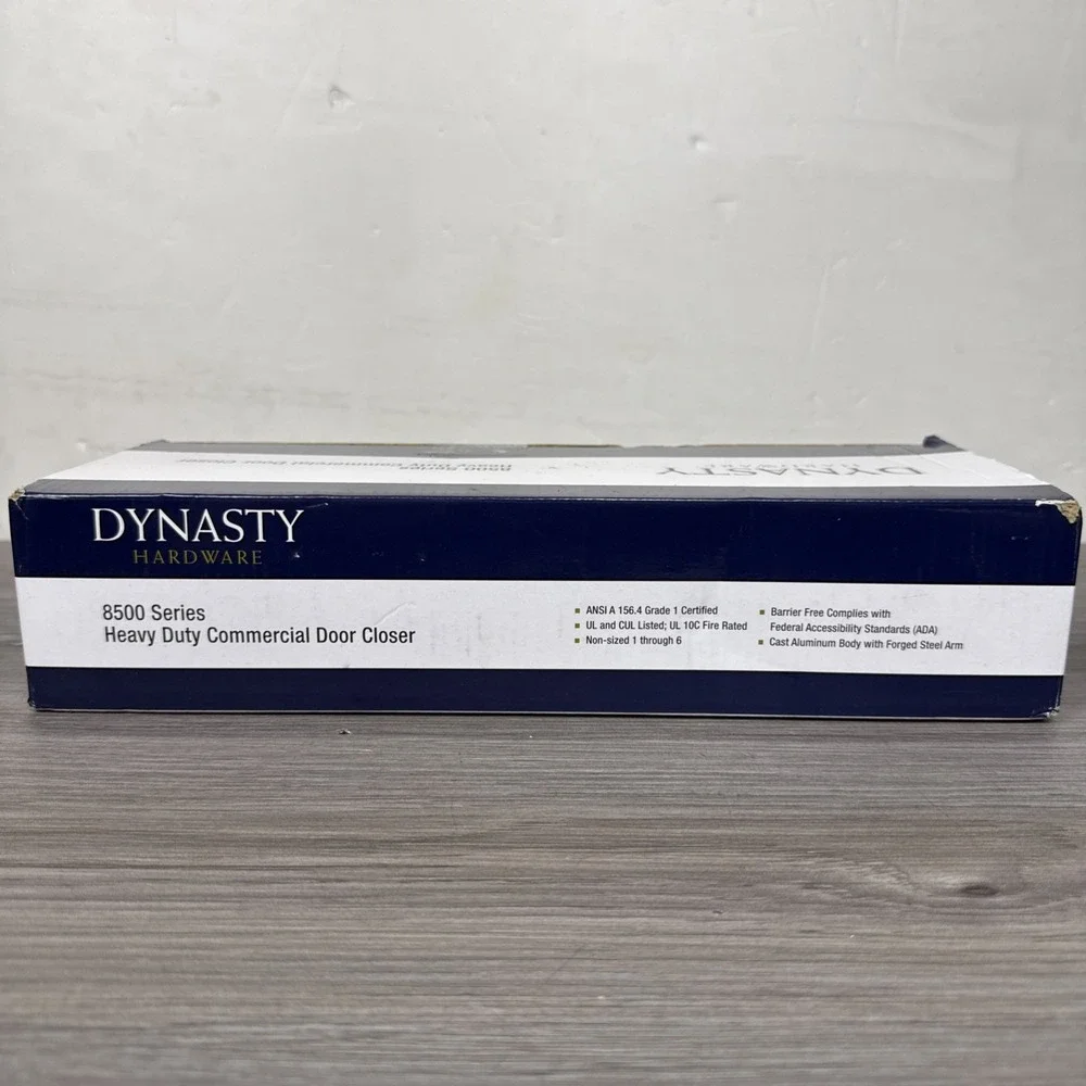 Dynasty Hardware Door Closer Heavy Duty Hydraulic Adjustable Size 8500 Series